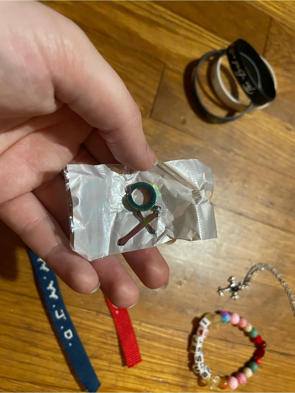 Faith based jewelry set